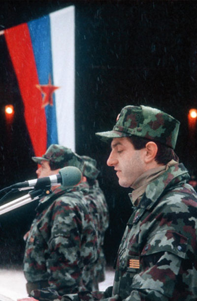 Tone Krkovič pod rdečo zvezdo leta 1990