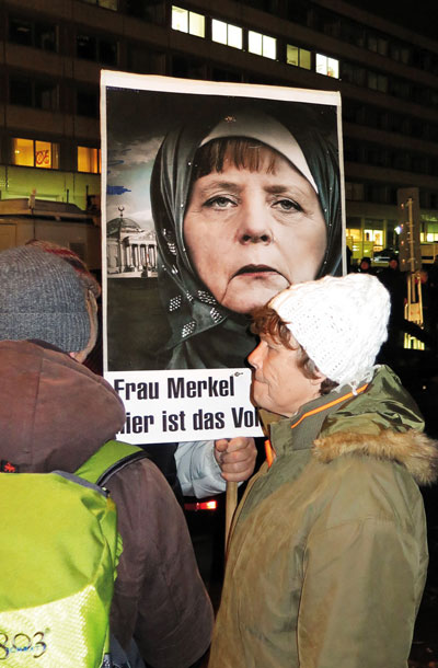 Wir sind das Volk v Dresdenu
