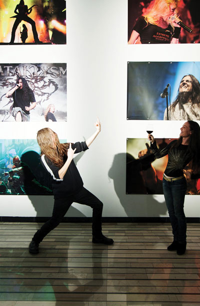 Metaldays, razstava Miha Korona, Mira Majcna, Rafaela Marna, Simona Pelka, Maje Pucelj in Stipeta Suraća, Kino Šiška, Ljubljana