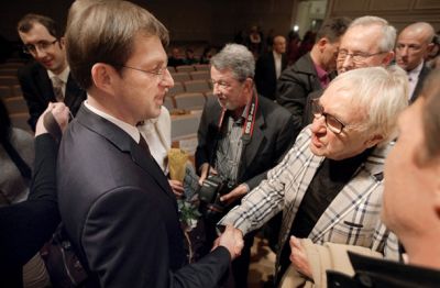 Miro Cerar in Tof 