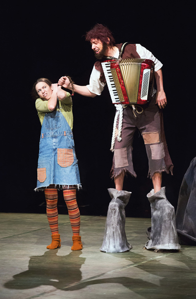 Gibalna premetanka Kekec v režiji Branka Potočana, odprtje festivala kulturno-umetnostne vzgoje Bobri, Slovensko mladinsko gledališče, Ljubljana
