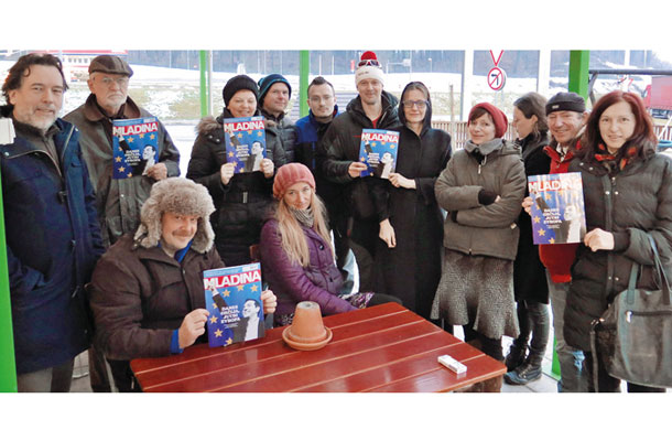 Igralska ekipa ABC oder Krieg, gostovanje v Madlenianumu, Beograd, Srbija / Foto Helena Grahek