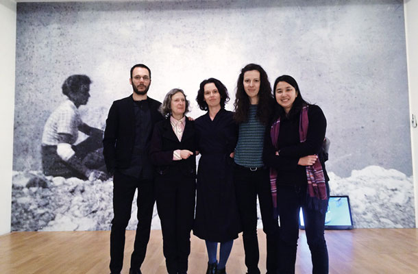 Avtorji treh razstav: Avror Jonas Staal, Loredana Bianconi, Bojana Piškur, Nika Autor, Lisa Ito, MSUM, Ljubljana