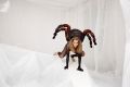 Katja Bogataj: Zapredenost, performans in instalacija, Vodnikova domačija, Ljubljana