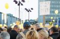 Foto tedna: Janez Janša na protestu proti izenačitvi zakonske zveze z istospolno partnersko skupnostjo, 3. marec, Ljubljana