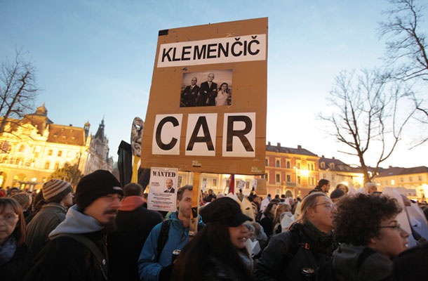 Vseslovenska ljudska vstaja v Ljubljani : 11. januar 2013