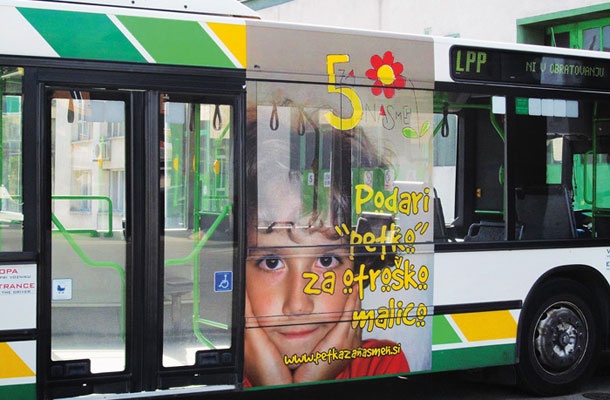 Ena od akcij dobrodelnega društva