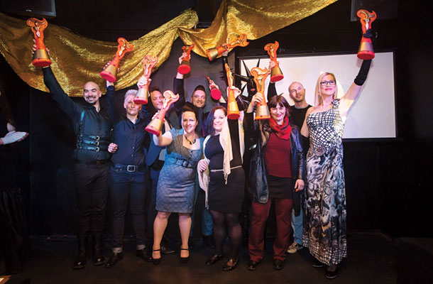 Zmagovalci, zlate tifanije 2015, Klub Tiffany, Ljubljana
