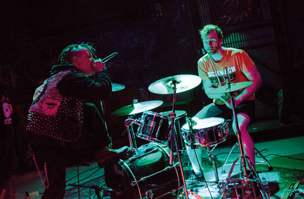 Pulvertoastmann, street punk, Klubu Gromka, Ljubljana