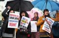 Foto tedna: Protestni shod proti trgovinskim sporazumom TTIP, CETA, TiSA pod geslom »Kratice, ki kratijo nam pravice!«, Ljubljana