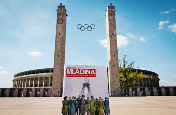 Olympiastadion Berlin: priprave na finale Lige prvakov / Foto Lukas Miheljak