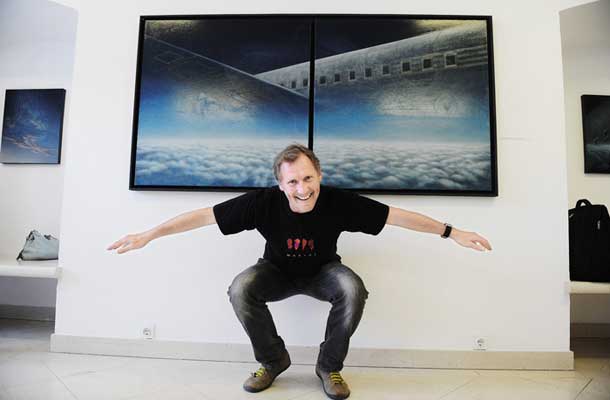 Aleksij Kobal, razstava Podobe iz sveta okoli, z Boštjanom Plesničarjem, Galerija DLUL, Breg, Ljubljana