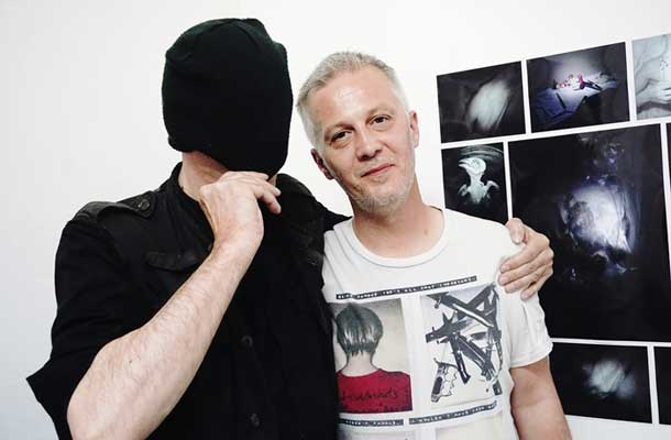 Goran Bertok: Družinski album, avtor in Hutinski, AQ galerija, Celje