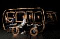 Michael Bosanko: Svetlobni grafiti, festival Svetlobna gverila, Tobačna, Ljubljana 