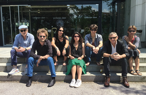 Alain Mingam, Jerome Huffer, Gali Tibbon, Maral Deghati, Mathilde Boussion, Jerome Delay, Louisa Gouliamaki, žirija Slovenia Press Photo 2015, CD, Ljubljana 
