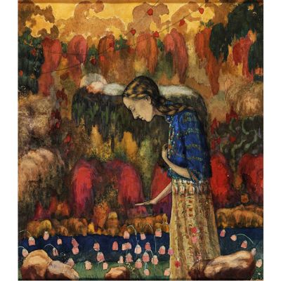 Portret soproge (1910) Ivana Kljuna sodi v njegovo simbolistično fazo, kasneje se je preskusil tudi v kubo-futurizmu, suprematizmu, kozmizmu ...