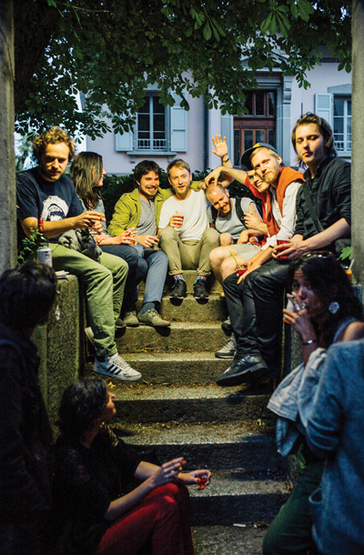 »Fotopub« ekipa, odprtje razstave Aperitivo, Lozana, Švica