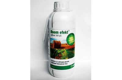 Herbicid Boom Efekt, proizveden v Sloveniji