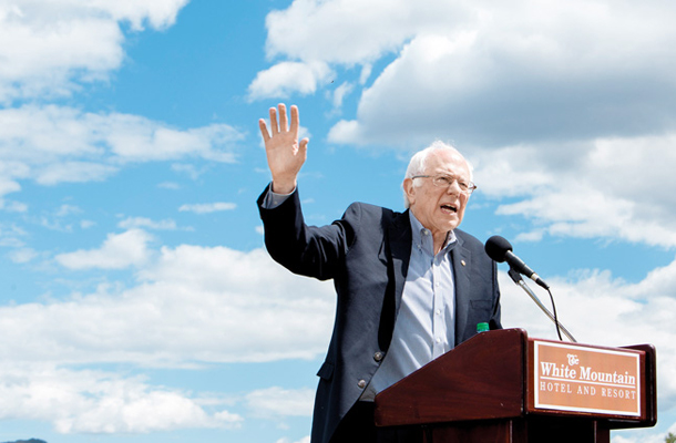 Bernie Sanders, senator, ki se odkrito sklicuje na socializem   