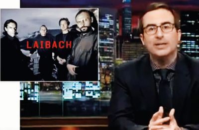 John Oliver tanzt mit Laibach 