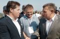 Franc Breznik, Roman Leljak in Ante Gotovina v Kninu