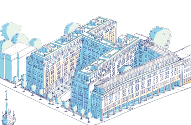 Načrti družbe KIDReal za novi Kolizej: luksuzni poslovno-stanovanjski kompleks Tivoli