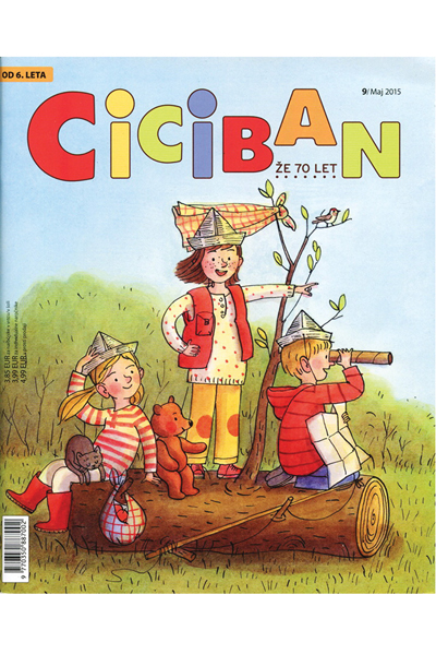 Ciciban v sedanji preobleki: številka, ki je izšla maja letos.