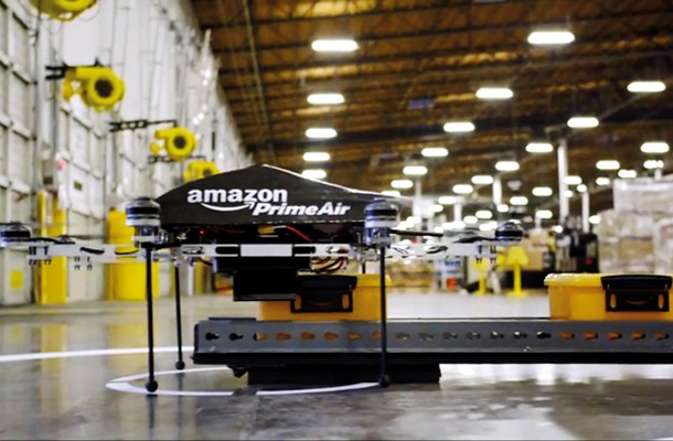Amazonovo brez-osebni distribucijski center