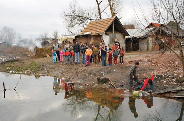 Dostop do vode v Dobruški vasi 
