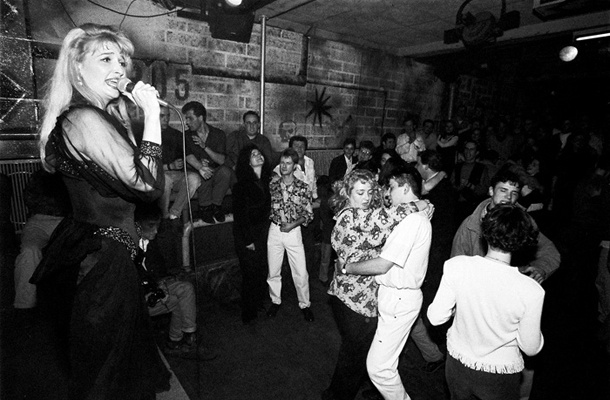 Koncert Helene Blagne v Roza disku kluba K4 leta 1994