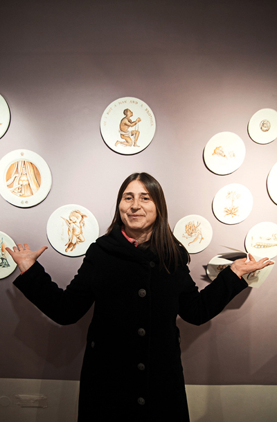Maja Šubic: Spomini na deda - Erasmus Darwin, 1731–1802, Galerija Srečišče, Ljubljana