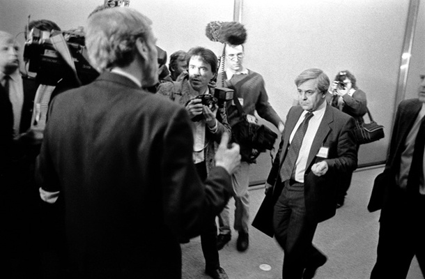 Slovenski komunisti so protestno zapustili zadnji jugoslovanski partijski kongres januarja 1990