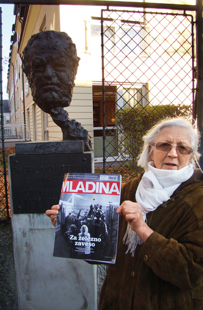Spomenik Bruno Kreisky, Dunaj, Avstrija / Foto Edin Saračević