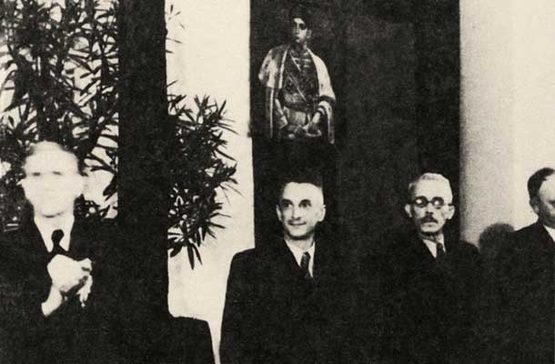 Zasedanje slovenskega „parlamenta“ na Taboru v Ljubljani, 3. maj 1945 / Foto: Arhiv MNZS