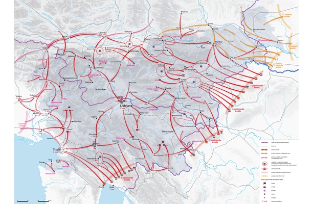 Zaključne operacije v maju 1945