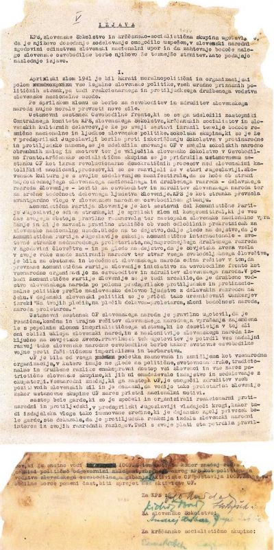 Podpisana Dolomitska izjava 1. marca 1943