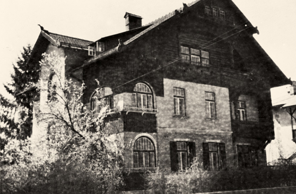 Vidmarjeva vila v Ljubljani, kjer so 26. aprila 1941 ustanovili osvobodilno fronto slovenskega naroda