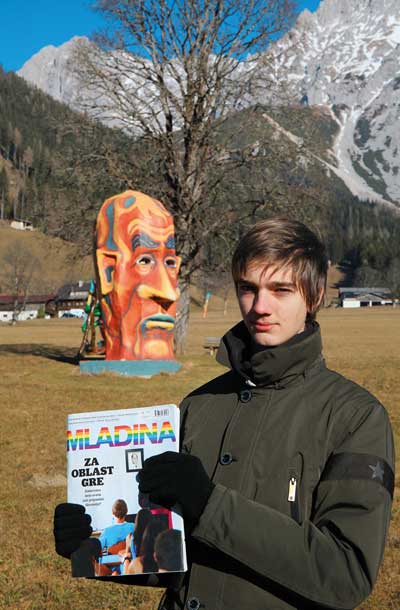 Andreas Almdudler in Johannes Janscha, Ramsau, Avstrija / Foto Mac