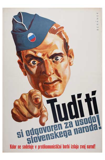 Originalni plakat iz leta 1945