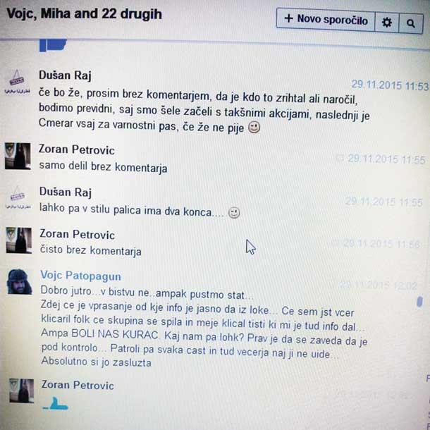 Novomeški sindikalni predstavnik poziva k nadaljevanju akcij zoper člane vlade, eden izmed sodelujočih v razpravi pa miri pred opozorilom Kadiriča, ker da jim itak nihče nič ne more