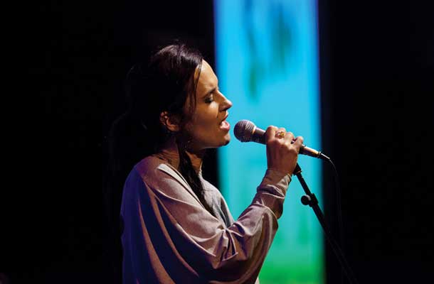 Katja Šulc poje Björk, Cankarjev dom, Fabula 2016, Ljubljana