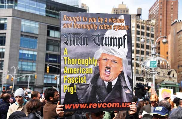 Demonstracije proti Donaldu Trumpu v New Yorku