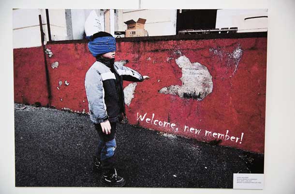 Migracije in migranti, SŠOF, Ljubljana, mentor prof. Aleksander Brezlan,  Festival sodobnih umetnosti mladih Transgeneracije 2016, Cankarjev dom, Ljubljana: Ana Grom