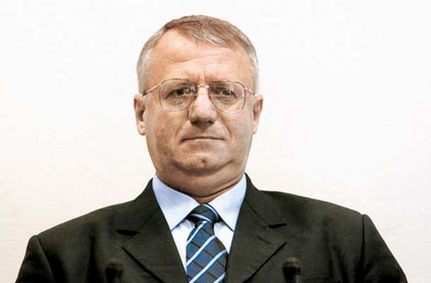 Vodja srbskih radikalcev Vojislav Šešelj