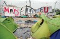 Taborišče pri kraju Idomeni na grško-makedonski meji