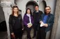 Figa, izid romana Gorana Vojnovića: Nina Valič, Jelena Aščić, avtor in Marko Mandić, Mini teater, Noč knjige 2016, Ljubljana