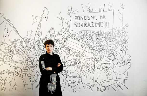 Vesna Bukovec: Eksploanacija, Galerija Alkatraz, Metelkova mesto, Ljubljana