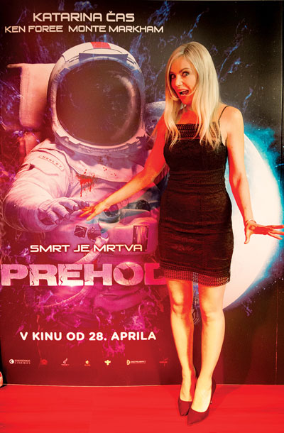 Katarina Čas: Prehod, premiera, Kino gledališče Bežigrad, Ljubljana