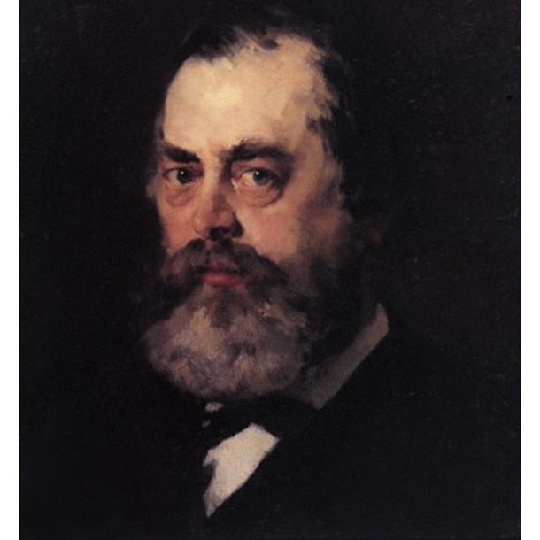 Wilhelm Leibl: Appellationsrat Stenglein, 1871