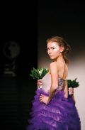 Nika Gomezel v kreaciji Davida Kobeta, 70. obletnica SŠOF, Ljubljana